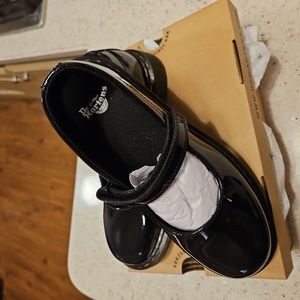 Dr Martens Maccy Y Patent Lamper. Junior size 5. Women size 7.